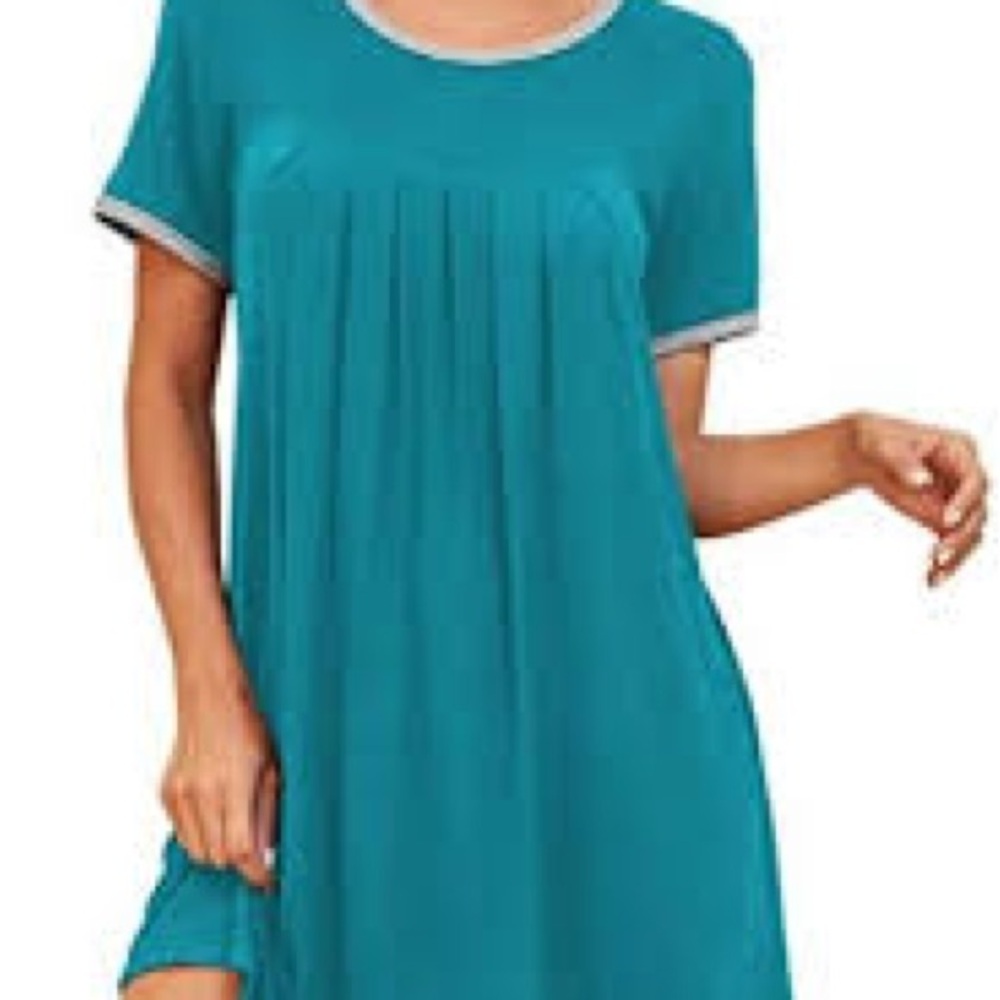 Teal Women's Nightgown